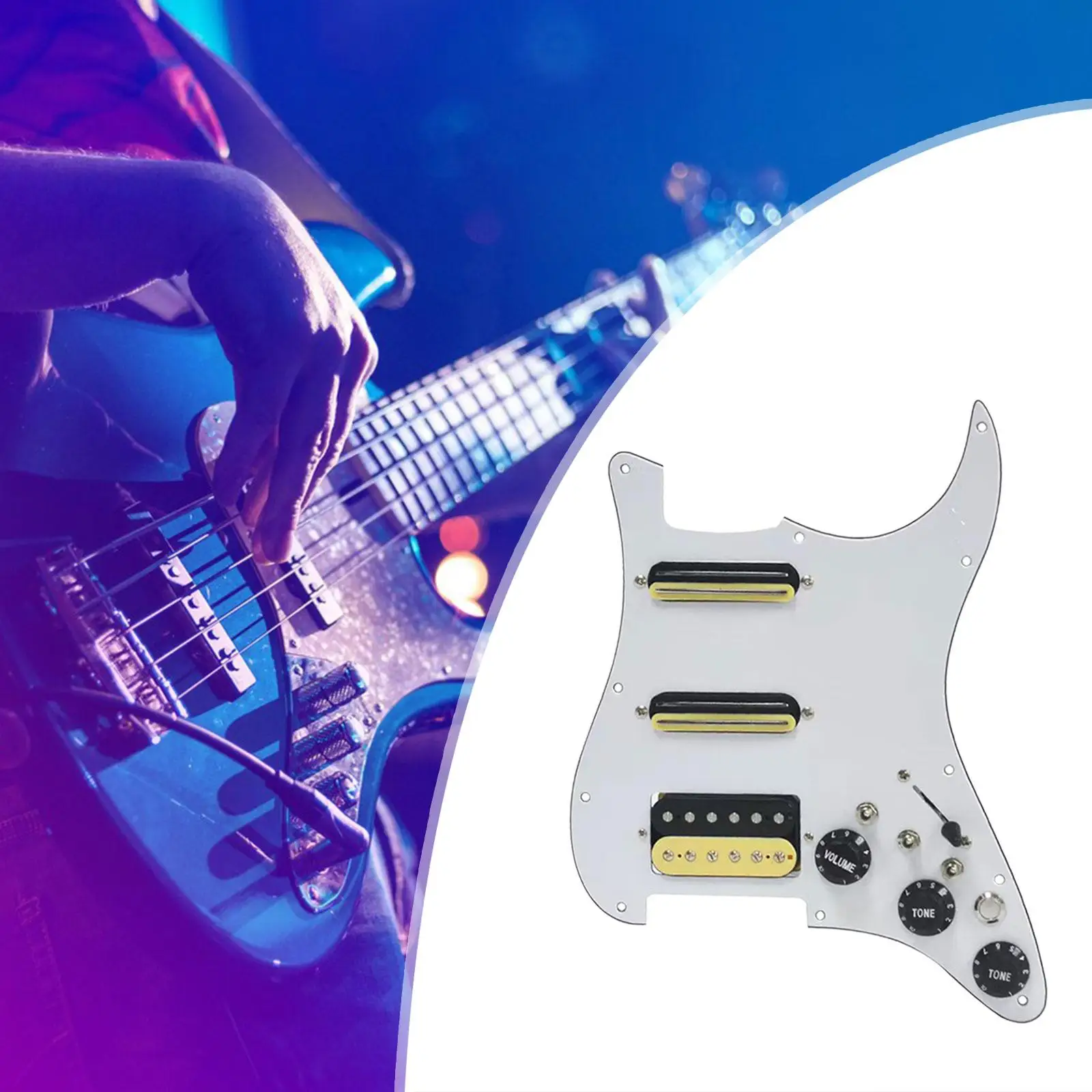 Loaded Electric Guitar Pickguard Scratchplate for Electric Guitars Fitment