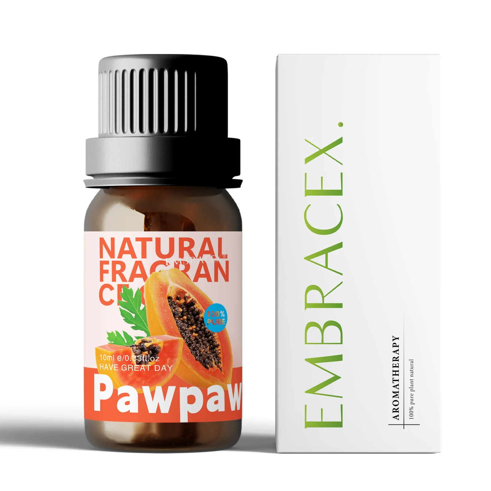 

10ml Pawpaw Essential Oil Fruit Scent Fragrance Oil for Diffuser Candles Making Car Air Freshener Gift To Friends Perfume
