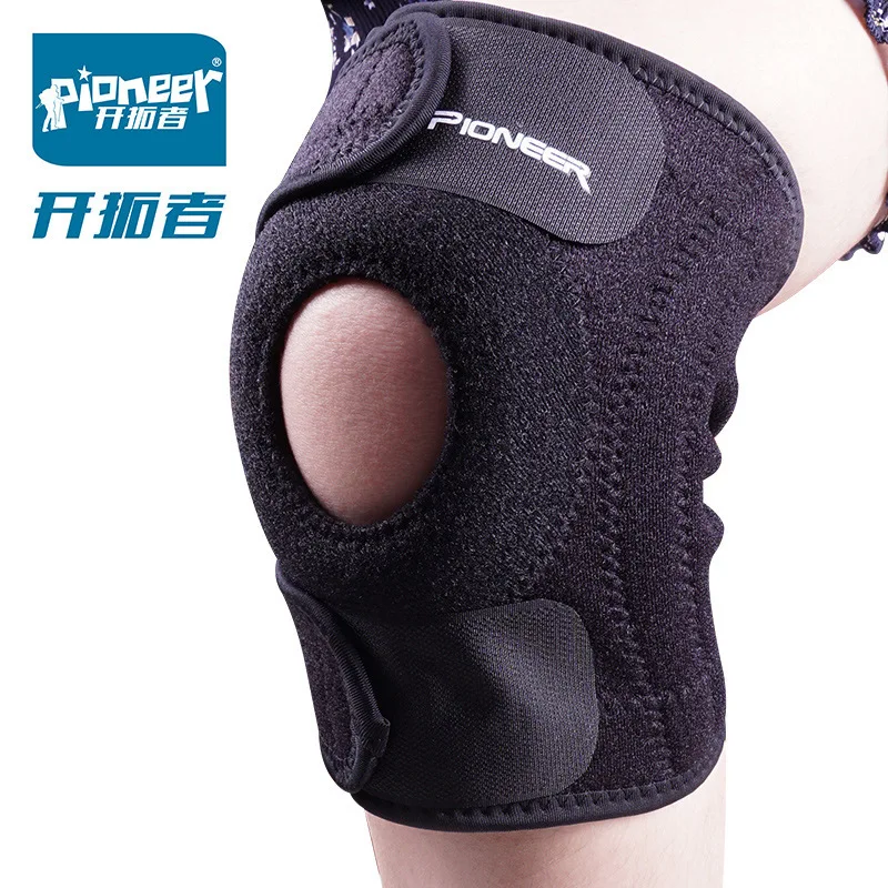 Pioneer Sports Outdoor Kneecap Four Spring Support Running Basketball Mountaineering Knee Joint Patella Sports Protective Gear