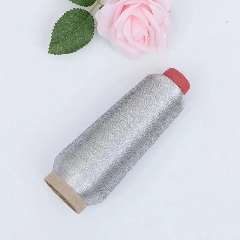 Gold Silver Silk Thread 1/2Pcs for Embroidery Cross  Manual Computer Sewing DIY Craft Making Projects