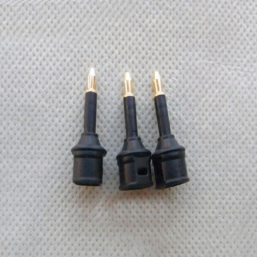 

High Quality Newest Chic 3Pcs Black Gold Plated Audio Useful Mini Optical Adapter Toslink To 3.5mm