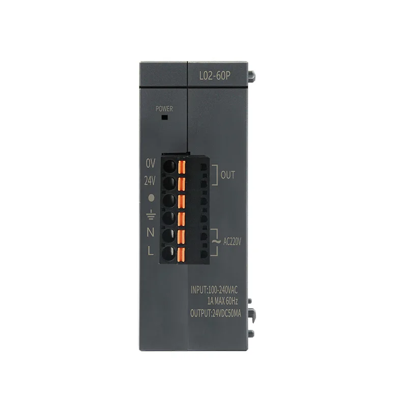 Coolmay L02-60P Programmable Controller Plc Monitor Extendable Digital Analog Modules Power Supply Module