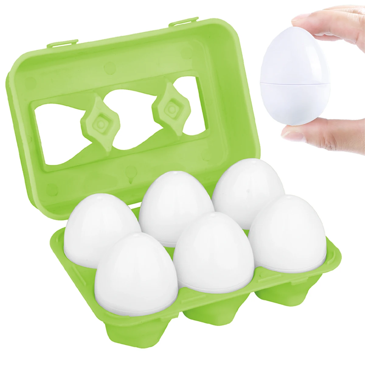 Passendes Ei Spielzeugset, Farbe & Former kennung Sortierer Puzzlespiel zeug für Baby Ostern Reise Bingo Spiel Geschenke für Jungen und Mädchen