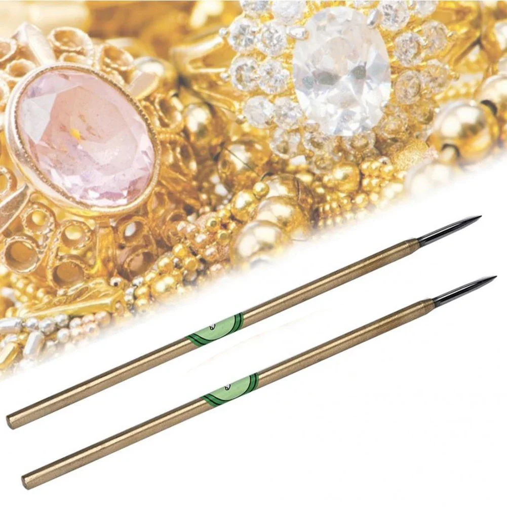 ジュエリー研磨ツールアクセサリー鋼バーニッシャーゴールドシルバープラチナジュエリー作成修復ツール宝石商用 3 ミリメートル