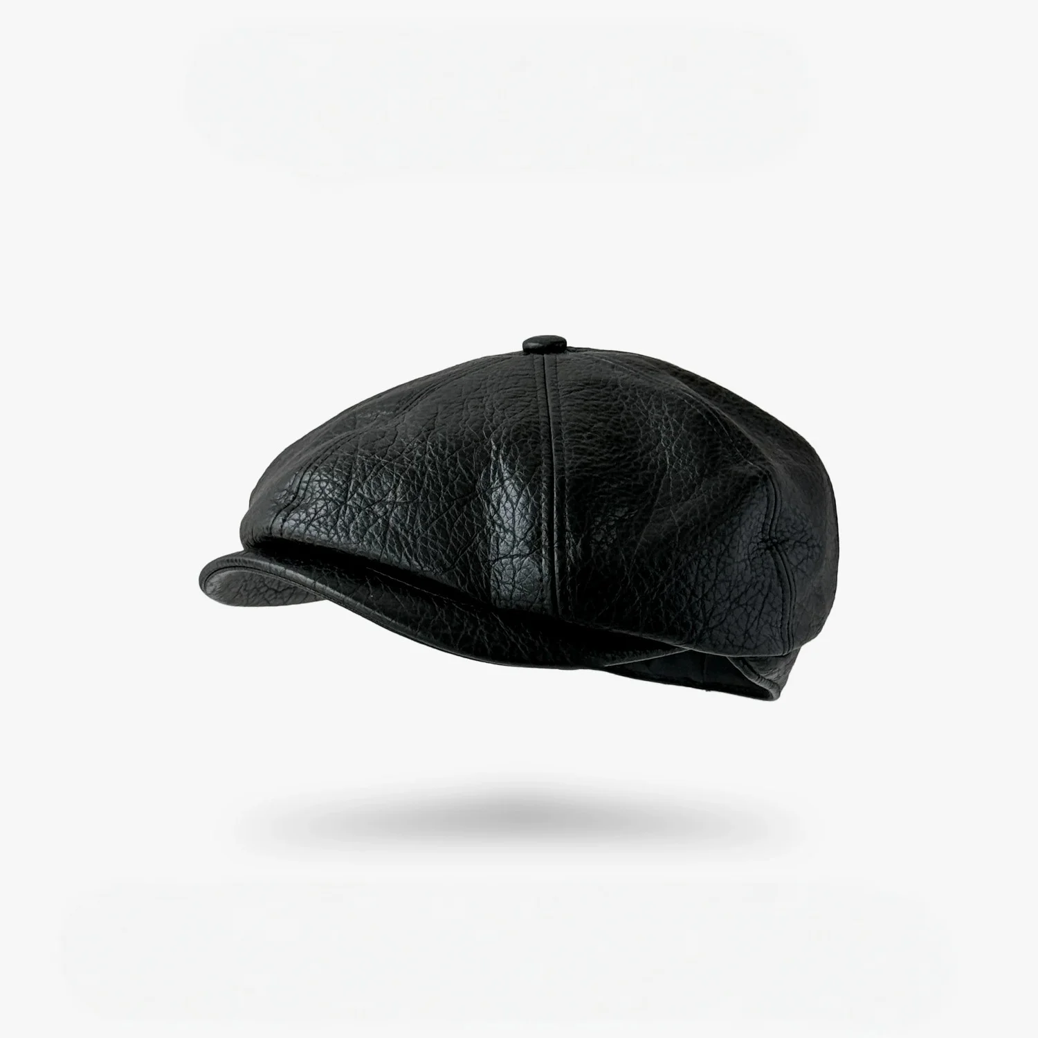 27 Early Fall New Arrival: New Lychee-Textured Beret—Retro-Modern Artist Cap, Leather Streetwear Cap, Dad Hat