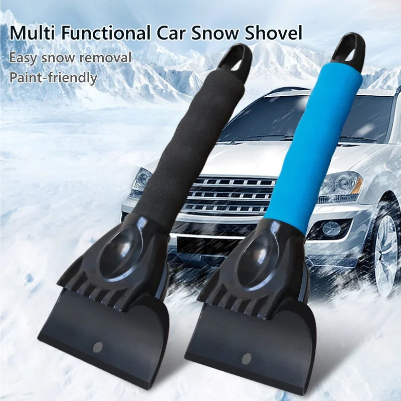 1pc Multifunktionale Auto schnee schaufel Winter Windschutzscheibe Fenster Schnee und Abtauen Werkzeug Auto Zubehör Eis Brechen Schaufel