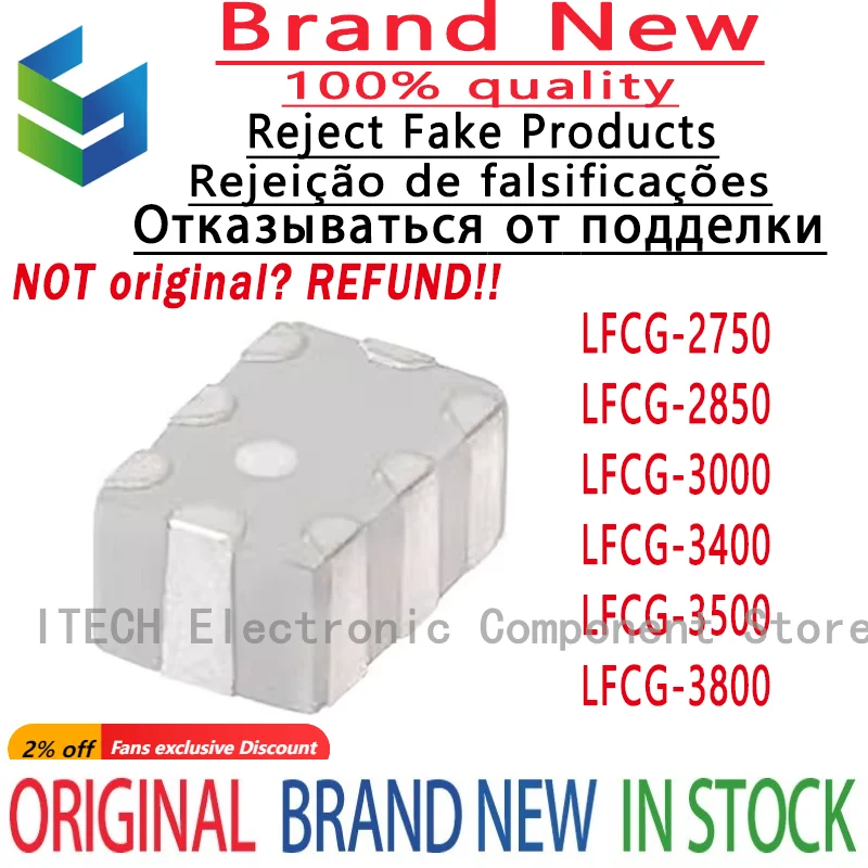 5PCS/Lot LFCG-2750+ 、LFCG-2850+ 、LFCG-3000+ 、LFCG-3400+ 、LFCG-3500+ 、LFCG-3800+ SMD New Original Low-pass Filter RF Device