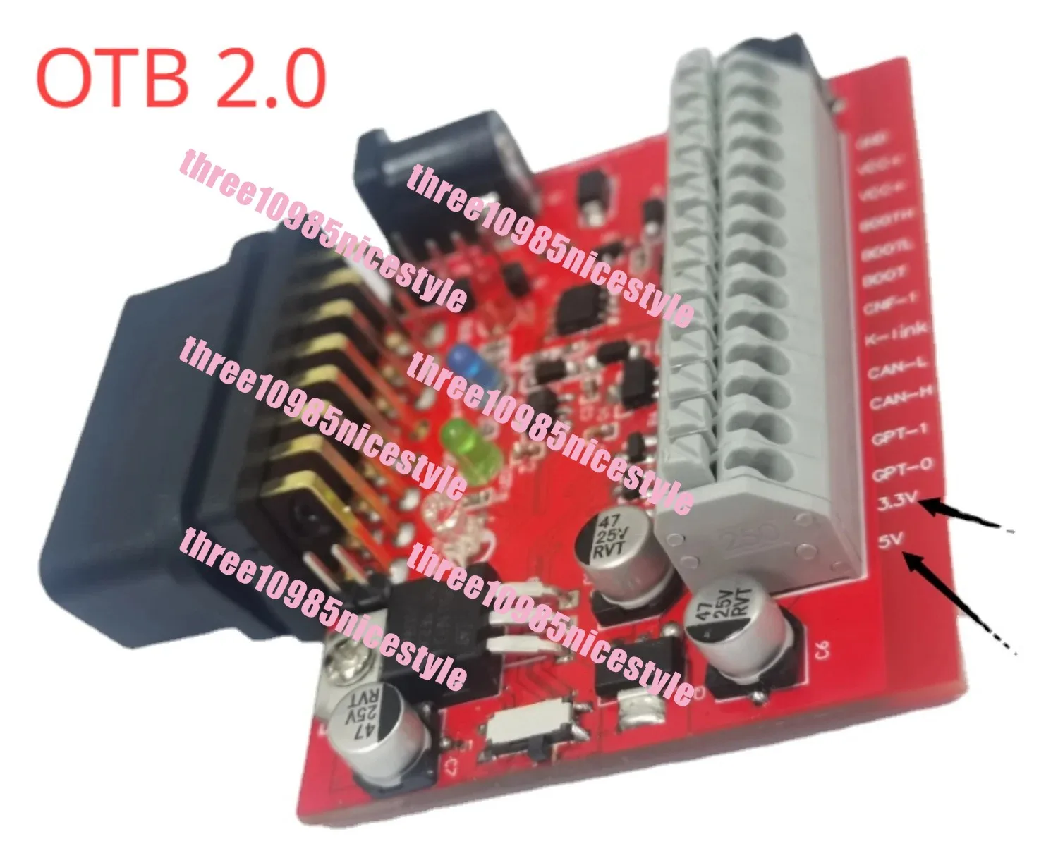 OTB 2.0 Adapter for KT200 Foxflash Bitbox PCMflash