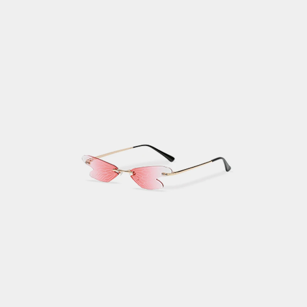 

Dragonfly Wings Sunglasses Eco-friendly Lightweight Women Party Novelty Photo Props Festive Costume Masquerade Christmas Gift