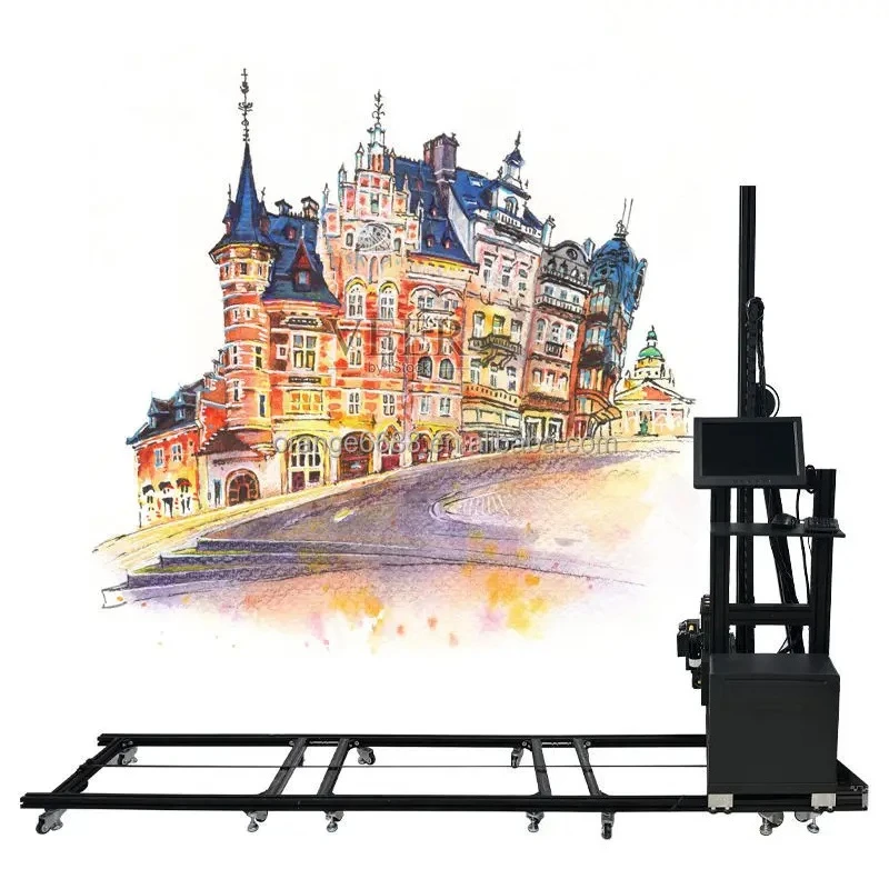Imprimante murale UV verticale numérique 3D, nouveau Design, avec logiciel d'impression HD