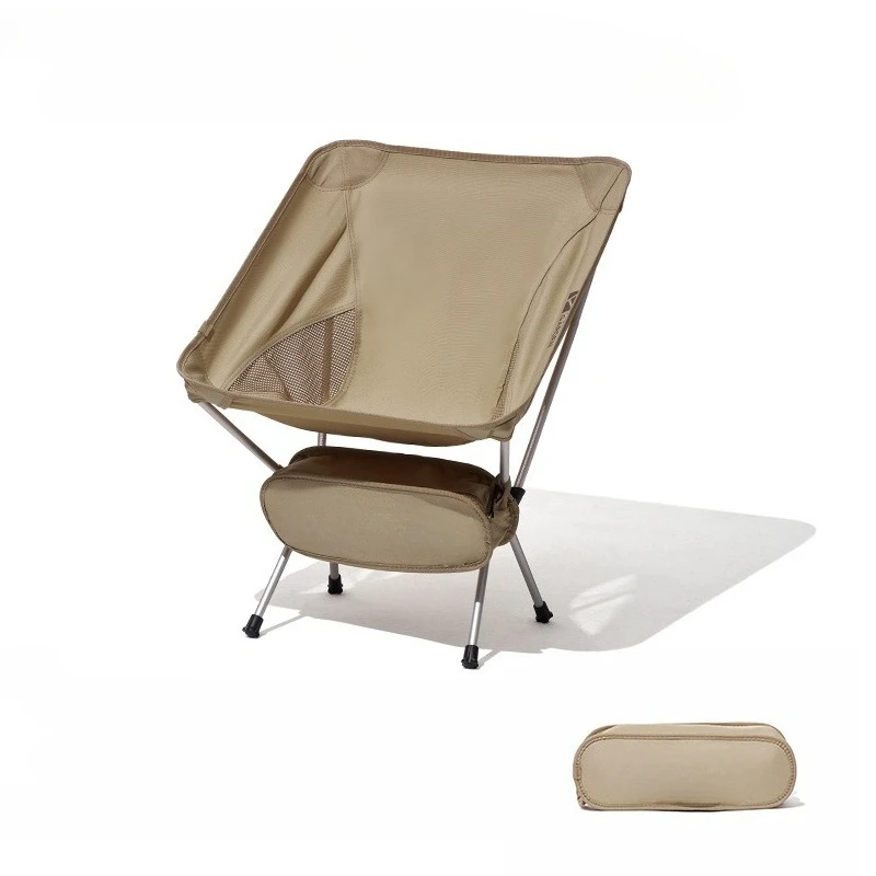 

Outdoor folding chair Aluminum alloy camping chair Portable backrest