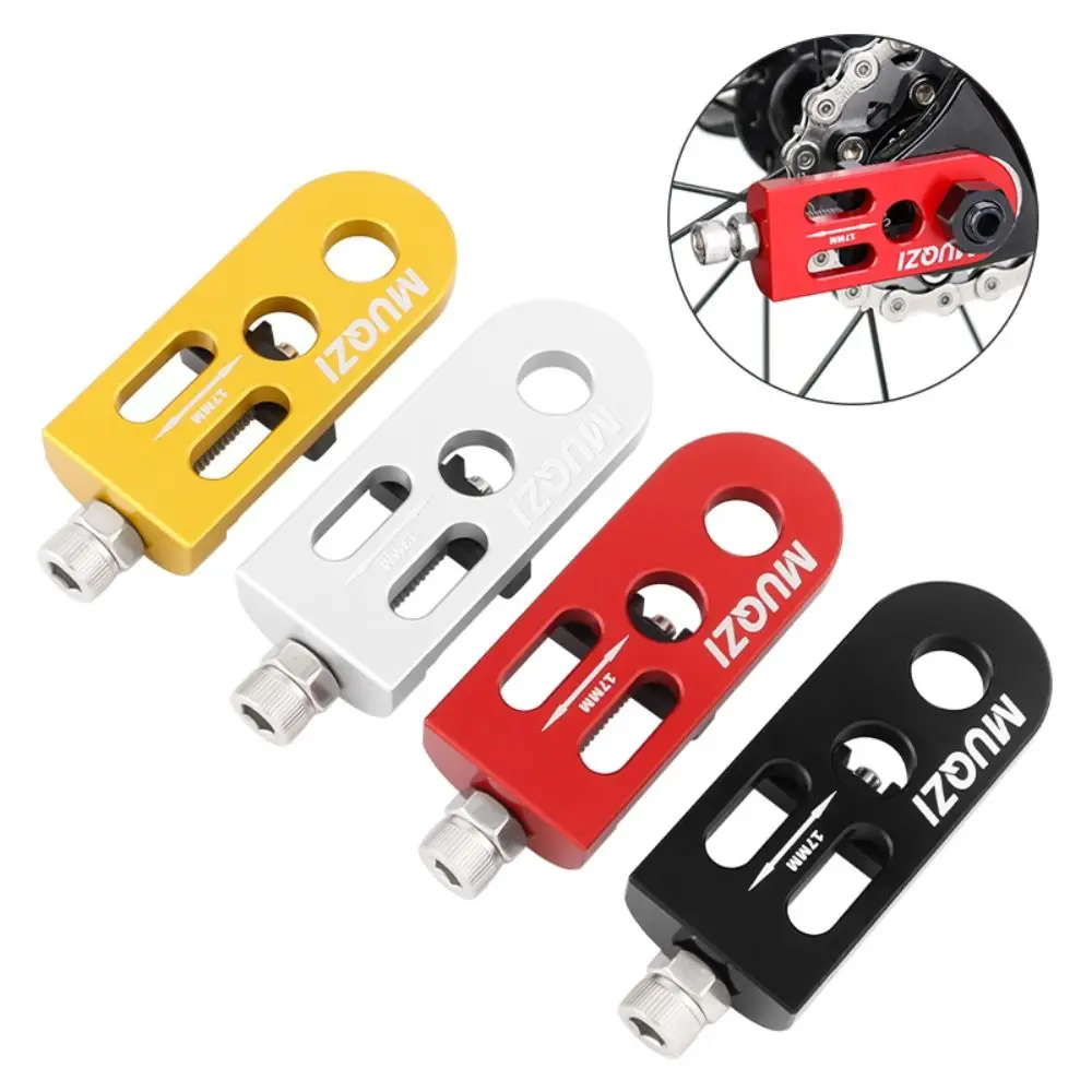 

Aluminium Alloy Single Speed Chain Tensioner 10MM Adjustable Bicycle Chain Adjuster Lightweight Fixie