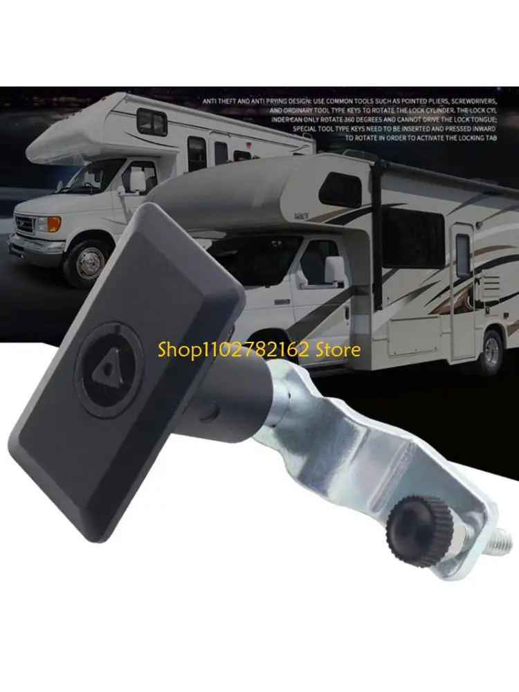 

547B Cabin Door Lock Cabin Tightening Lock Nylon Metal Door Lock for Yacht Campers