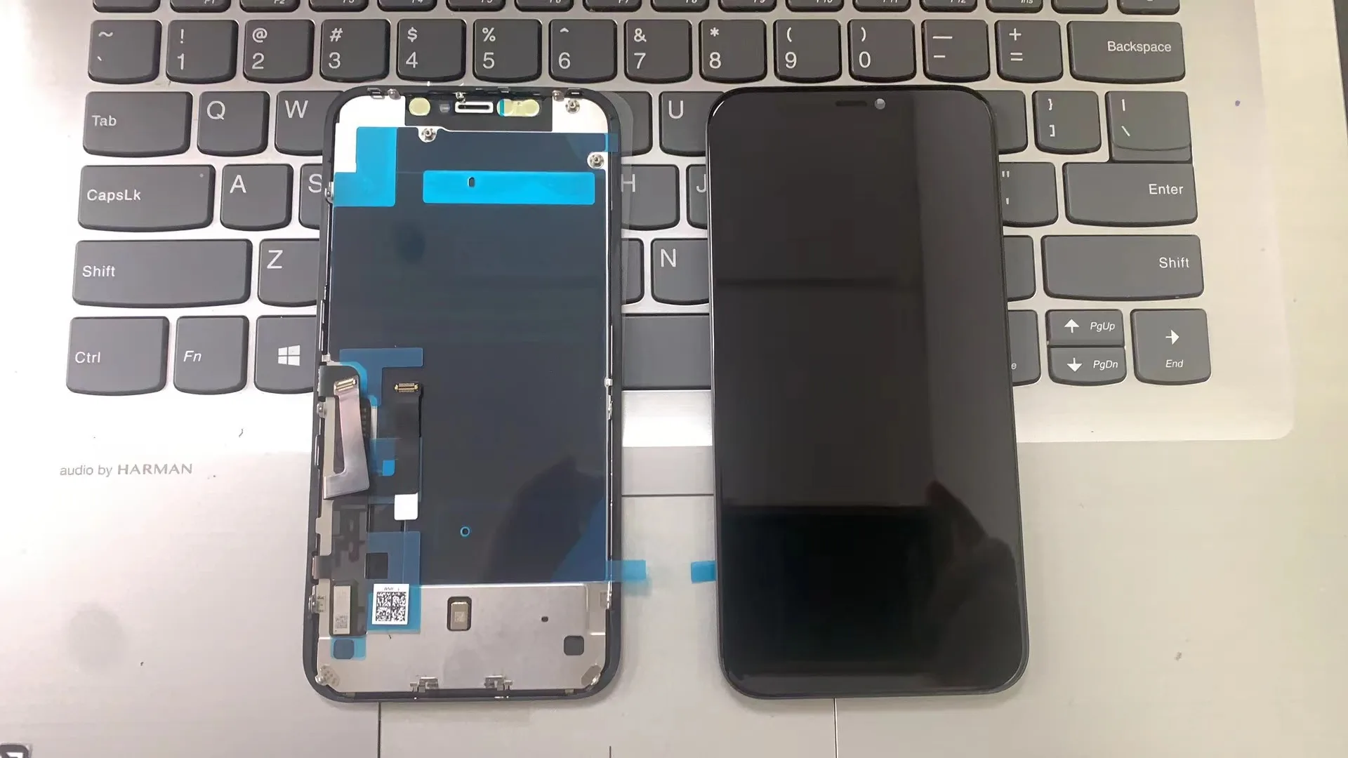 Nowy wyświetlacz OEM do iPHONE 11 LCD 3D Panel dotykowy Szkło z ramką Idealne mocowanie do iPHONE 11 Wymiana LCD