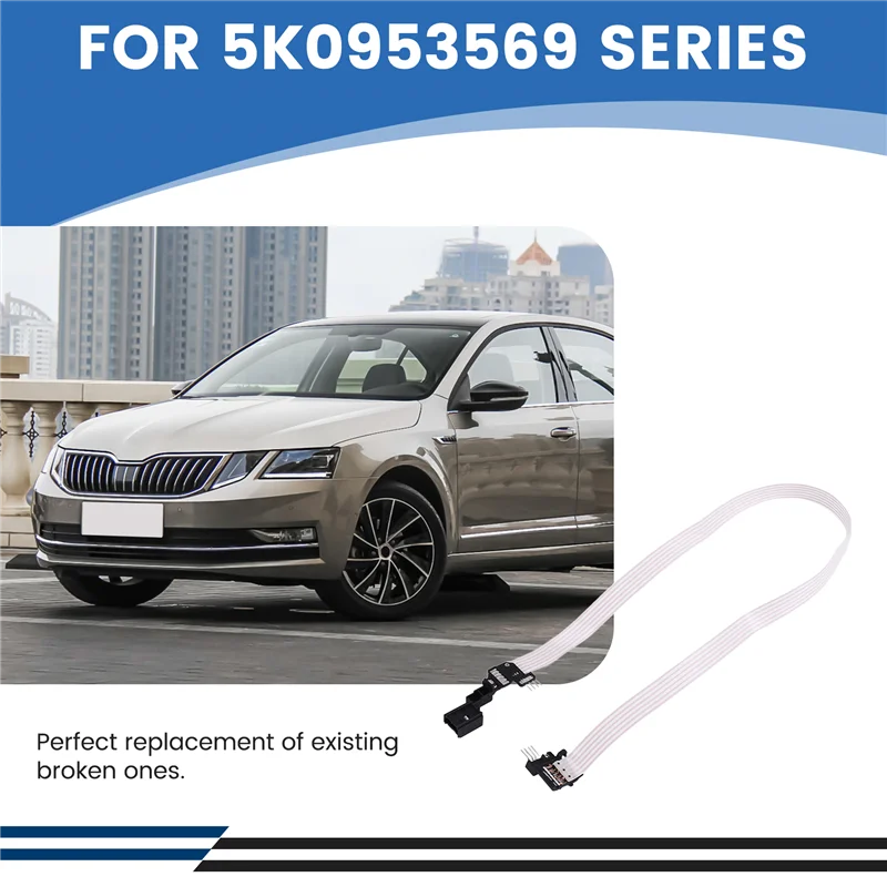 

For / Golf/ Passat /Tiguan / Skoda Automatic Cruise Control Module Coil Harness With Plug 6 Pin For 5K0953569 Series