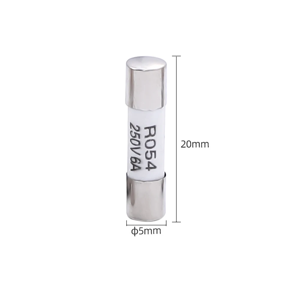 10PCS 5*20 6*30 Ceramic Fuse 250V 0.5A 1A 2A 3A 4A 5A 6A 7A 8A 10A 13A 15A 20A 30A 16A AMP Fast Blow Tube Fuses 5x25mm 6x25mm