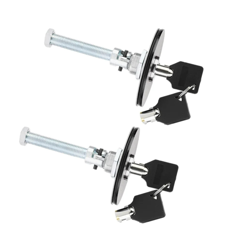 Car Hood for Security Lock Kit Aluminum Alloy Construction Hood Cover Latch with Keys Fits Wide Range of Automobiles