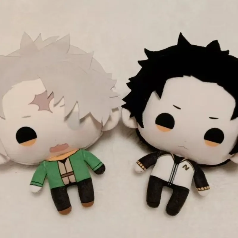 10cm Re:Life in A Different World From Zero Natsuki Subaru Anime Figures Plush Dress Up Cotton Doll Toys Birthday Festival Gift