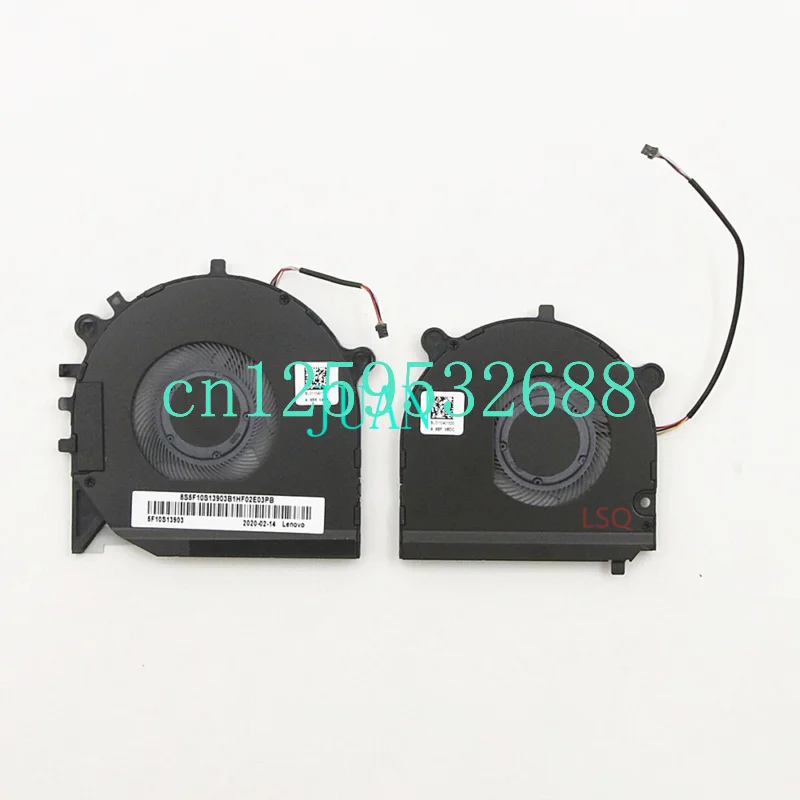 CPU GPU Cooling Fan For Lenovo ThinkBook 14s-IWL 14s-IML 81M5 5F10S13903 New