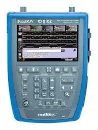 METRIX OX9102 Oscilloscope, SCOPIX IV, 2 Channel, Isolated, 100 MHz, 2.5 GSPS, 100 kpts, 3.5 ns