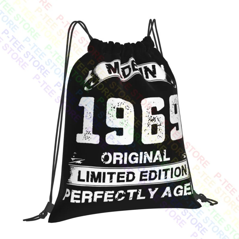 Made In 1969 52Th Birthday For 52 Years Old Drawstring Bags Gym Bag Travel Training Personalised Riding Backpack