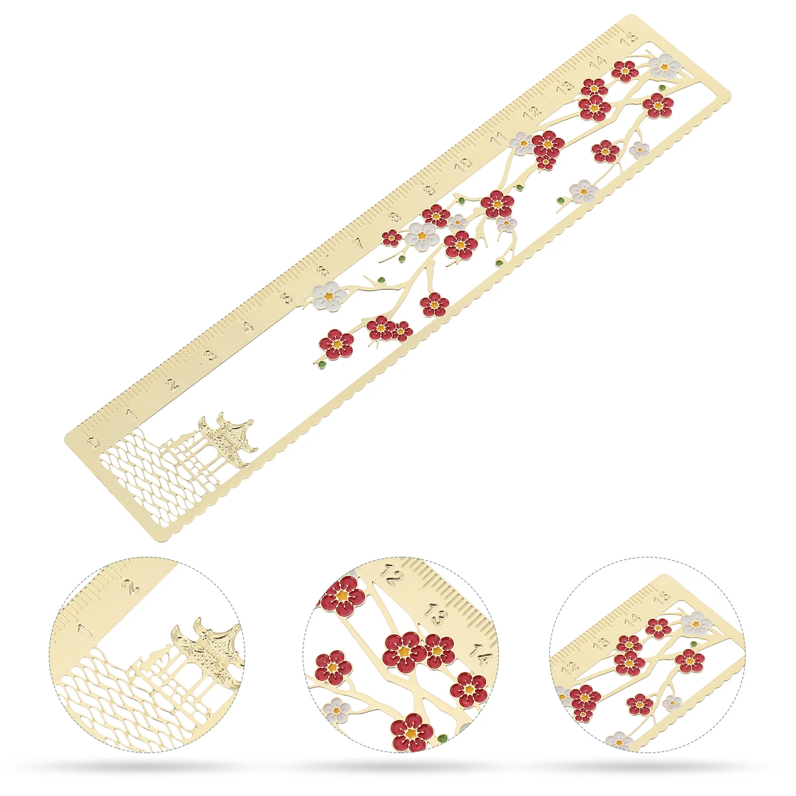 

Machinist Ruler Bookmark Decoration Classical Bookmarker Student Decorative Booomark