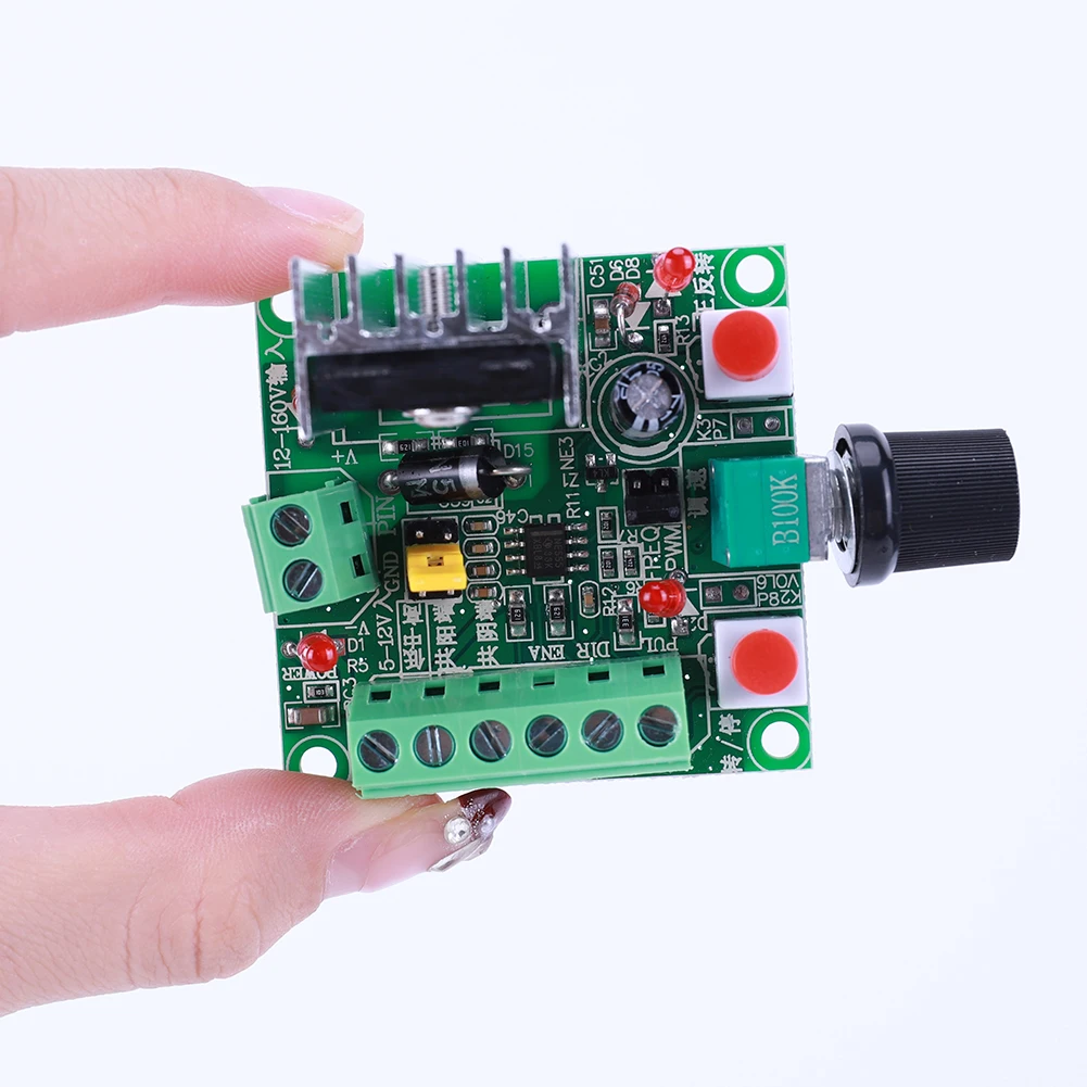 وحدة تحكم محرك متدرج قابلة للتعديل تنظيم التردد محرك متدرج سائق سهل تحكم وحدة مولد إشارة النبض #6