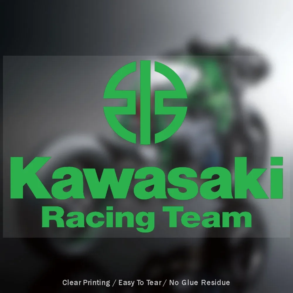 Kawasaki Sticker Car Sticker Motorcycle Ninja400 Modified Decorative Reflective Waterproof Kawasaki Print Fuel Tank Decal