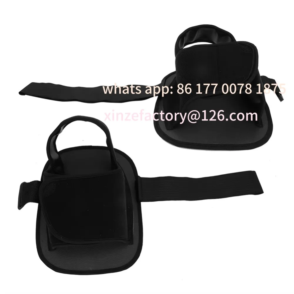 Customizable Wheelchair Shoe Anti-Slip Safety Wheelchair Pedals Foot Rest for Elderly Patient Safety Footrests Fixed Strap