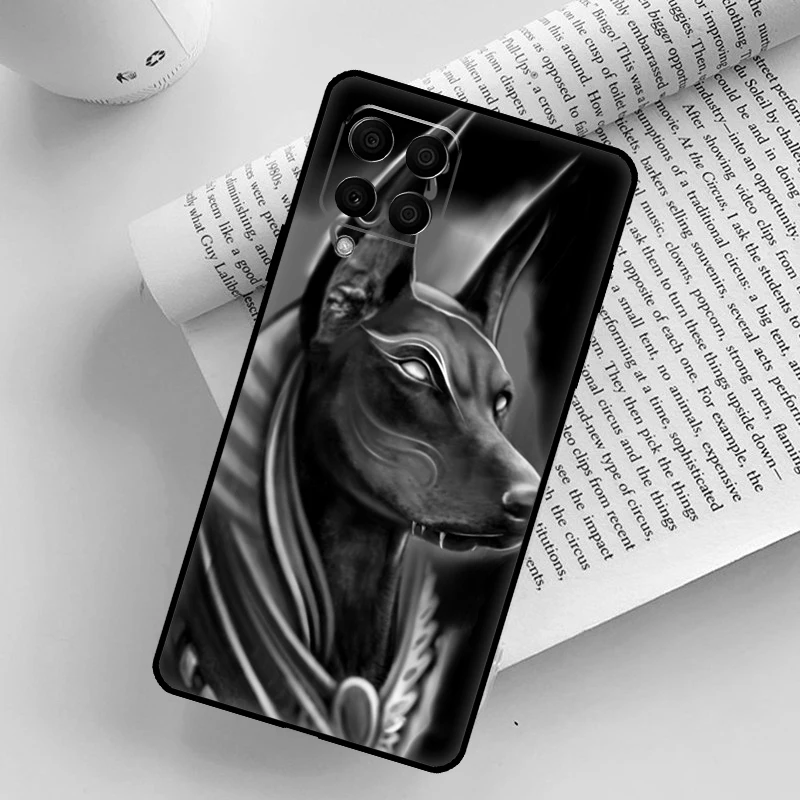 مصر نفرتيتي أنوبيس حافظة لهاتف سامسونج جالاكسي M32 M53 M16 M11 M21 M31 M35 M12 M13 M14 M15 M36 M56 M52 M55 M34 M54