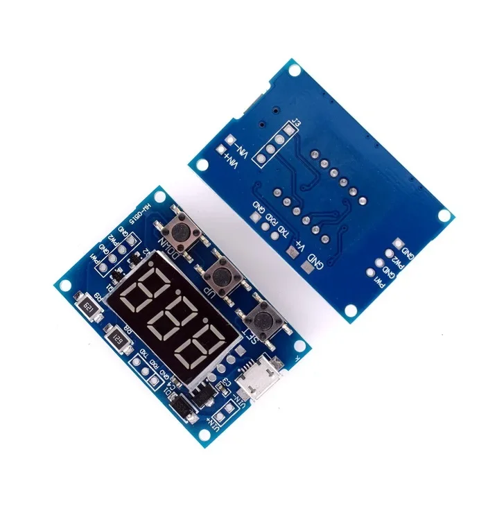 Micro USB DC 2CH Adjustable PWM Signal Generator Duty Cycle Pulse Frequency Module Digital LED Display Tube DC 5V 12V 24V DIY