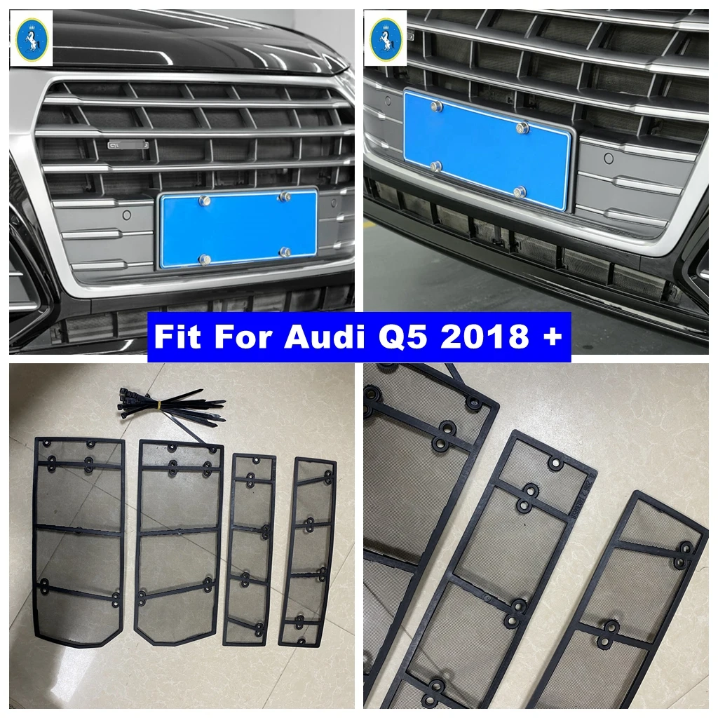 

Car Front Grille Insert Net Insect Screening Mesh Cover Trim Protection Covers Fit For Audi Q5 2018 2019 2020 Accessories