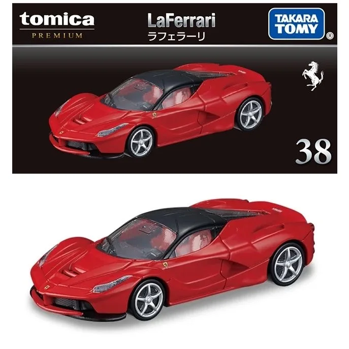 TOMY Tomica Premium Black Box TP31 Ferrari F40 Supercar, modelauto van metaal, decoratief object, niet op afstand te bedienen, cadeau, verzamelobject.