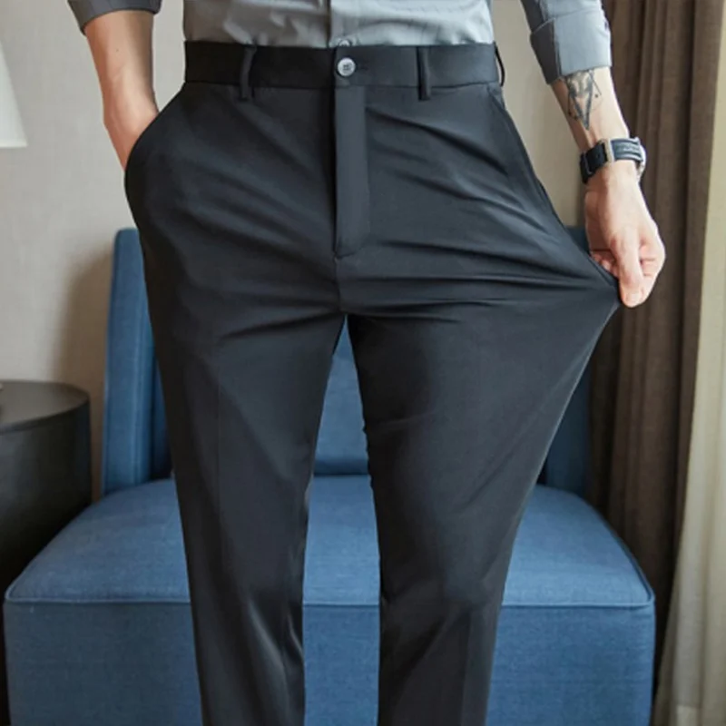 29-42 Summer Pants Thin Straight Stretch
