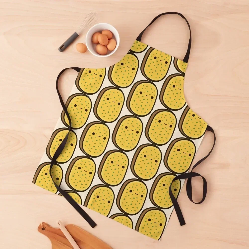 

Yummy garlic bread Apron work ladies Household Items Useful Dress Funny Apron