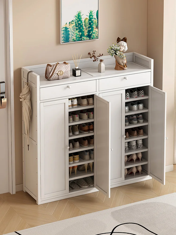 

Дверная полка для обуви, многослойная входная дверь, простая новинка 2024, взрывная аренда комнаты, домашний шкаф для обуви от пыли