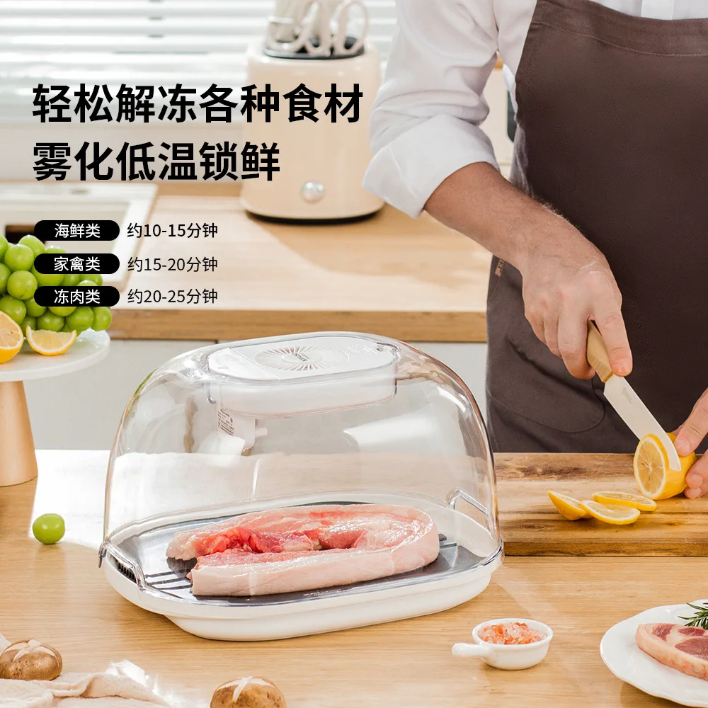 Thawer Artifact Fresh-keeping Fast Household Food Thawer Commercial Food Meat Thawing Plate Steak Constant Temperature