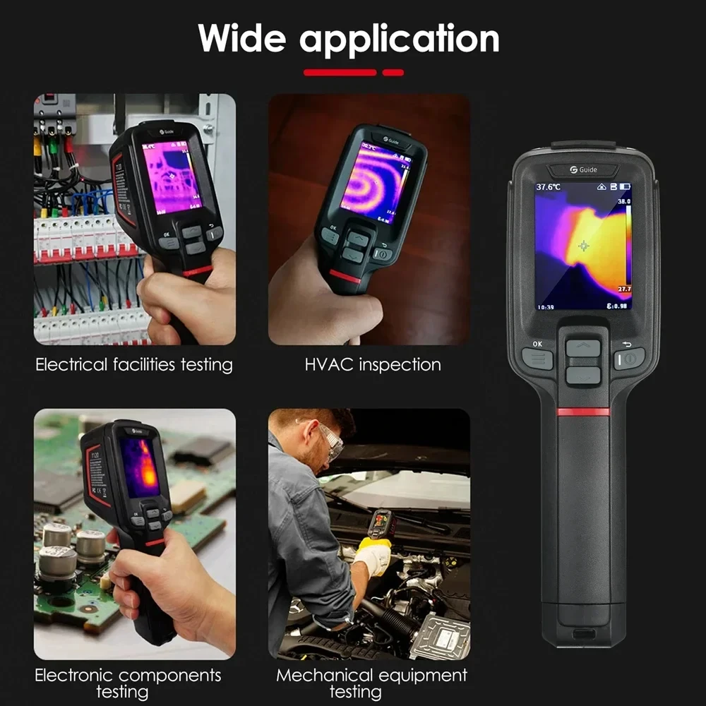 Indikator Termometri Genggam Pencitraan Termal Sensor T120 120*90