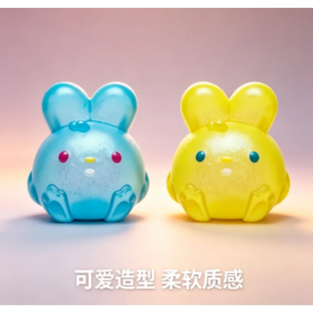 Juguete Antiestrés Nee Doh Squishy con Aroma a Frutas, Conejo Saltarín Luminoso, Edición con Fragancia Súper Intensa, 2.75 Pulgadas