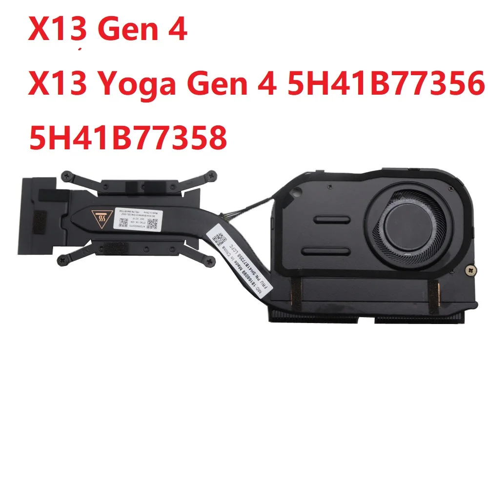 

Laptop CPU FAN&Heatsink For Lenovo For ThinkPad X13 Gen 4 X13 Yoga Gen 4 5H41B77356 5H41B77358 Thermal Module New