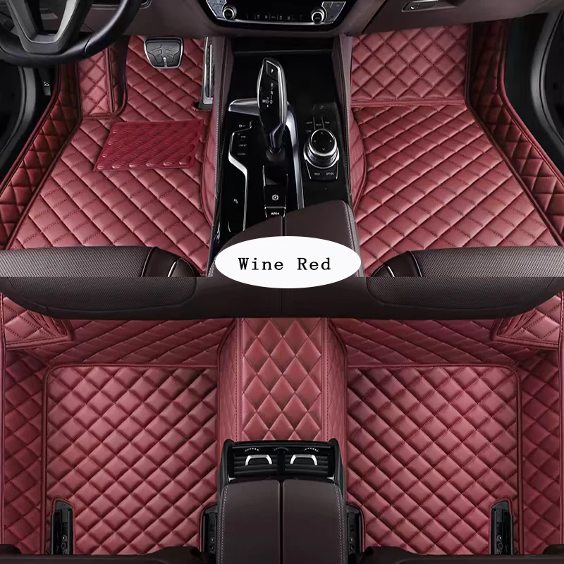 Durable Custom Leather Car Floor Mat for BMW 2 Series Gran Coupe F44 Year 2020-2025 Auto Carpet Accessories Interior Parts