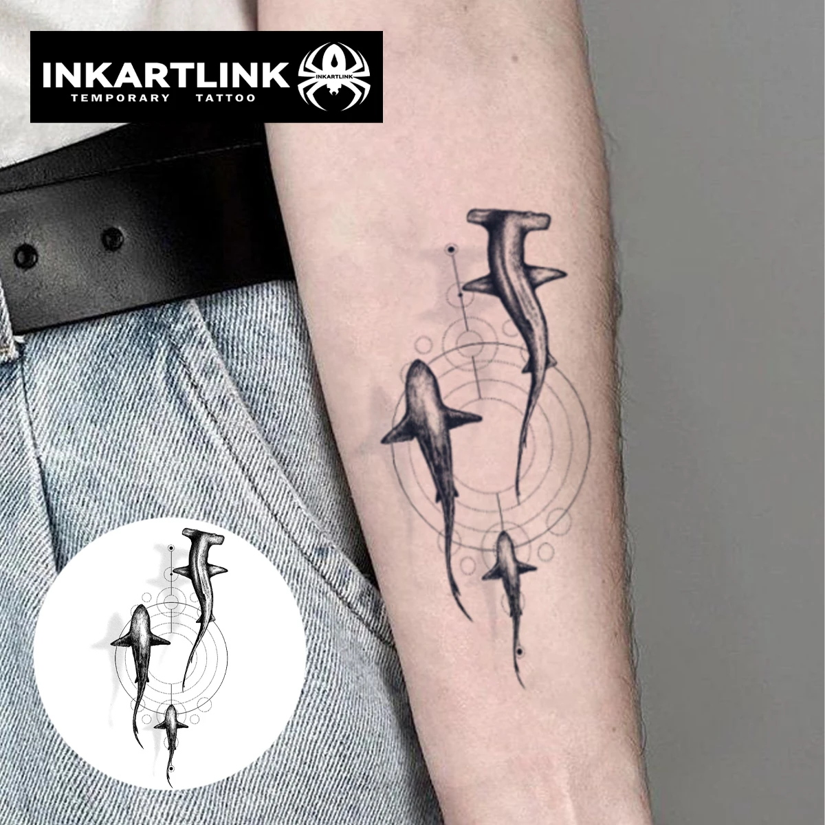 INKARTLINK ملصقات وشم دولفين القفز |   حفلة الشاطئ مقاومة للماء لمدة 15 يومًا |   ملصقات المحيط الترقوة والكاحل |   صن شاين V