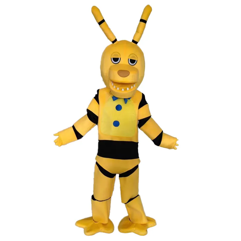 خمس ليال فريدي الكلب زي التميمة الكرتون الكبار أرنب تأثيري البدلة حفلة عيد الميلاد هالوين كرنفال الاحتفال