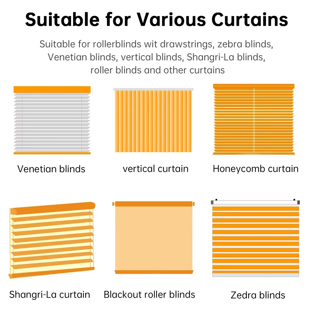 Smart Chain Motorized Roller Living Room Office Tuya Shutter Blinds Shade Zigbee WIFI Connectivity Compatible Alexa Google Home