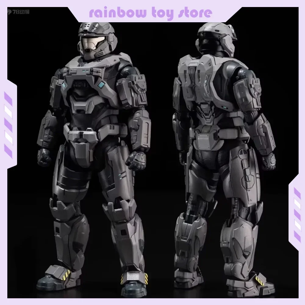 1/12 Noble Six figures Spartan-B312 action anime figure Halo:Reach figurine Room Decoration Christmas Gift for kids toys