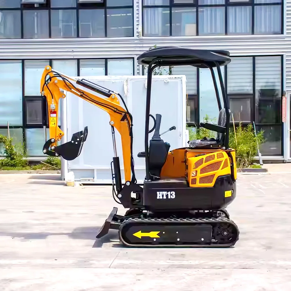 High Work Efficiency Mini Trencher Multi-Purpose  Excavator 1-3ton Operating Weights Construction Application Bucket Sale