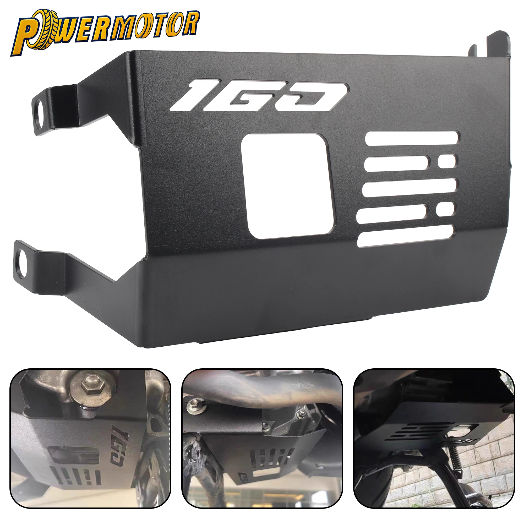 

For Honda ADV160 PCX160 VARIO 160 Motorcycle Chassis Engine Guard Protector Cover Skid Plate 2021-2024 Scooter Accessories