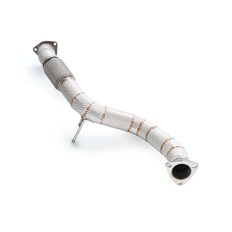 High Performance System with Heat Shield Muffler FL5 2022-2024 Stainless Steel Front Tube Exhaust