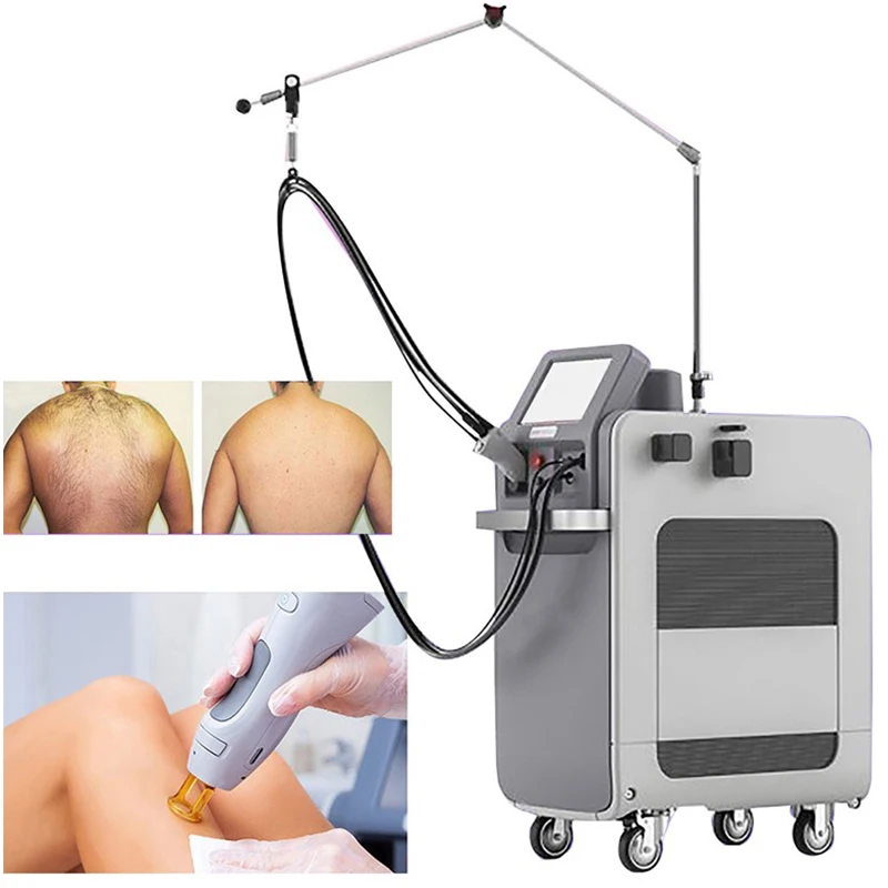 2024 Professional Large Screen  755Nm Machine Hot Sale Skin Rejuvenation Hair Removal