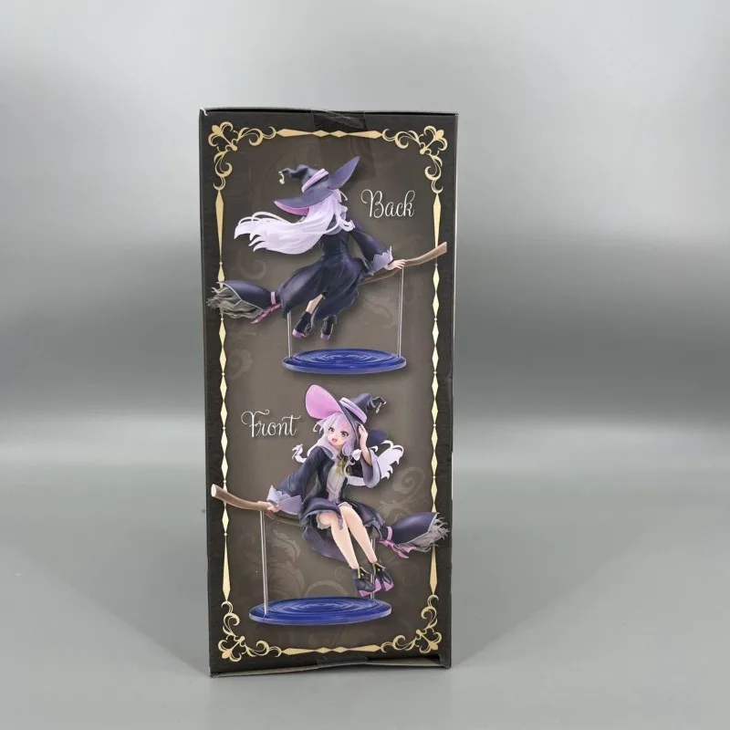 Bandai japonês banpresto taito amp bruxa viagem irena roupas de bruxa vassoura modelo brinquedos presentes decoração de mesa ornamentos